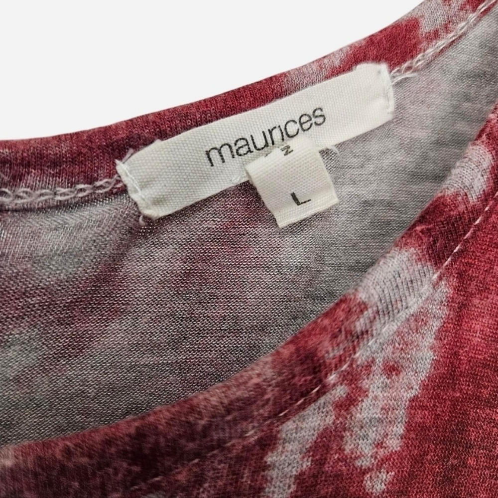 Maurices Tie Dye "Land of the Free" Tank Top Women's Size Large - Picture 8 of 8